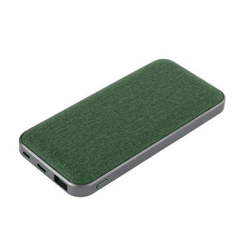 Внешний аккумулятор Твид PB (Tweed PB) 10000 mAh, зеленый