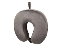 Подушка для самолета WENGER, с эффектом памяти, серая, флис Подушка для самолета WENGER, с эффектом памяти, серая, флис