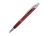 Ручка шариковая Кварц, красный/серебристый