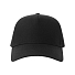 Бейсболка RAPPER COTTON-S, 5 клиньев, пластиковая застёжка, черный