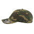 Бейсболка DAD HAT, 6 клиньев, металлическая застежка, зеленый камуфляж