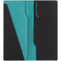 Дорожный органайзер Multimo, черный с бирюзовым Дорожный органайзер Multimo, черный с бирюзовым