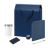 Подарочный набор Велком Пак Премиум (Welcome Pack Premium), синий (термокружка, колонка, ежедневник, ручка, ЗУ, коробка-пакет)