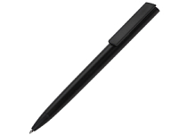 Ручка пластиковая шариковая Taper Solid, матовый черный Ручка пластиковая шариковая Taper Solid, матовый черный