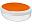 Контейнер для ланча «Maalbox», цвет: оранжевый, белый, прозрачный