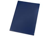 Папка- уголок А4, цвет: синий, матовый