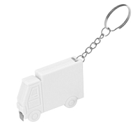 Брелок-рулетка Грузовик, Белый Брелок-рулетка Грузовик, Белый