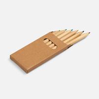 Набор цветных карандашей Pencilvania Mini, крафт