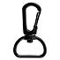 Застежка-карабин Snap Hook, M, черная