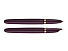Перьевая ручка Parker 51 DELUXE PLUM GT, перо: F, цвет чернил: black, в подарочной упаковке.