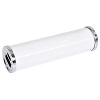Универсальное зарядное устройство "RollUp" (2200mAh), белый