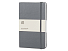 Записная книжка Moleskine Classic (в линейку) в твердой обложке, Large (13х21см), серый