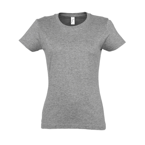 Футболка женская IMPERIAL WOMEN 190, серый меланж