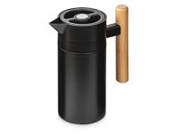 Вакуумный термокувшин Arctic с ситечком, 1200мл, черный Вакуумный термокувшин Arctic с ситечком, 1200мл, черный