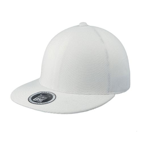 Бейсболка SNAP ONE, без панелей, швов и застежки, белый