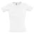 Футболка женская Lady 220 с V-образным вырезом, белая