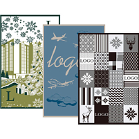 Плед на заказ Tricksy Net, 3 цвета, М, полушерсть Плед на заказ Tricksy Net, 3 цвета, М, полушерсть