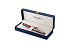 Перьевая ручка Waterman Expert Dark Red Lacquer CT Black, перо: M, цвет чернил: blue.