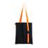 Шоппер Superbag black (чёрный с оранжевым)