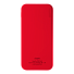 Внешний аккумулятор с подсветкой Luce 10000 mAh, красный