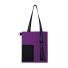 Шоппер Superbag Color (фиолетовый с черным)