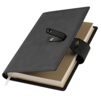 Ежедневник-портфолио Passage NEO недатированный в подарочной коробке, черный