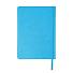 Ежедневник недатированный Bliss,  формат А5, в линейку, голубой