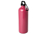 Одностенная бутылка для воды с карабином Oregon, изготовленная из нержавеющей стали, сертифицированной по стандарту RCS, объемом 750 мл - Фуксия