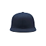 Бейсболка SNAP BACK, 6 клиньев, пластиковая застежка, темно-синий