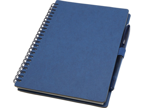 Slate многоразовый набор из блокнота в мягкой обложке и ручки - Темно - синий