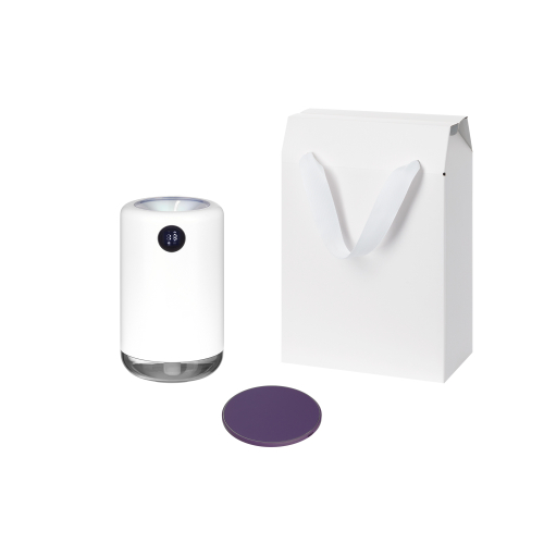 Подарочный набор Bliss, Auris, фиолетовый (увлажнитель воздуха, зарядное устройство)