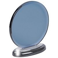 Стела наградная  "Круг", серый, черный