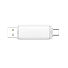 USB flash-карта 32Гб, пластик, USB 3.0 , белый
