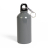 Бутылка для воды с карабином MENTO, 400мл, серый