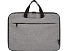 Эко- чехол для ноутбука Libra 2 в 1 из переработанного пластика, серый яркий