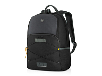 Рюкзак WENGER Trayl 15.6, чёрный, переработанный ПЭТ, 34 x 20 x 45 см, 22 л.