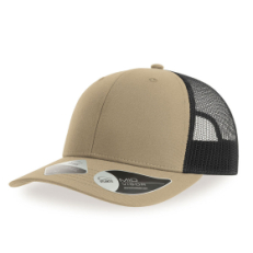 Бейсболка BRYCE, 6 клиньев, пластиковая застежка, переработанный полиэстер, хаки