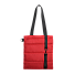 Шоппер Superbag Bubble, с кнопкой (красный с черным)