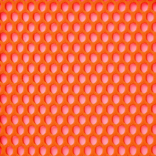 Заготовка из крупной сетки Rete, L, оранжевый неон