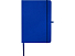 Teak блокнот А5 из переработан. материала в твердой обложке с линован. страницами - Ярко-синий