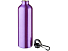Алюминиевая бутылка для воды Oregon объемом 770 мл с карабином - Пурпурный