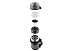 Термос из нерж. стали тм ThermoCafe HAMMP-1800-HT, 1.8L, серый