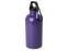 Одностенная бутылка для воды с карабином Oregon, изготовленная из нержавеющей стали, сертифицированной по стандарту RCS, объемом 400 мл - Пурпурный