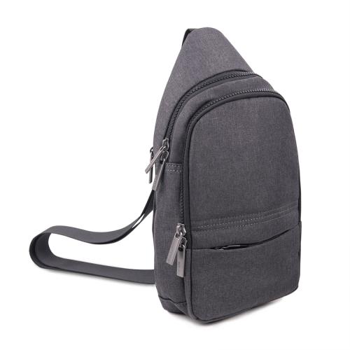 Сумка на плечо CORE, серый, 100% полиэстер , серый, голубой