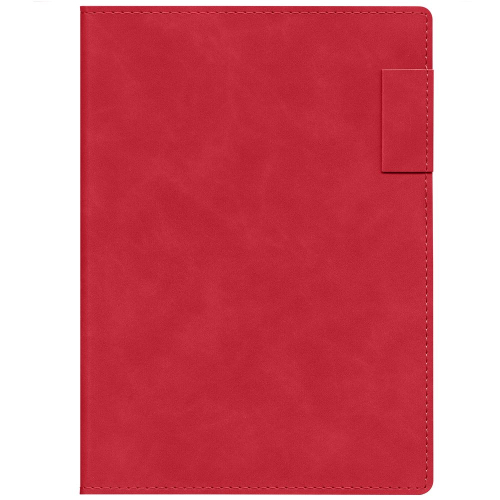 Ежедневник Lable Touch, недатированный, красный