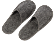 Тапочки для бани и сауны Healing, графит
