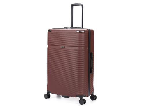 Чемодан TORBER Onego, бордовый, ABS-пластик, 69,5 х 46 х 26 см, 69 л