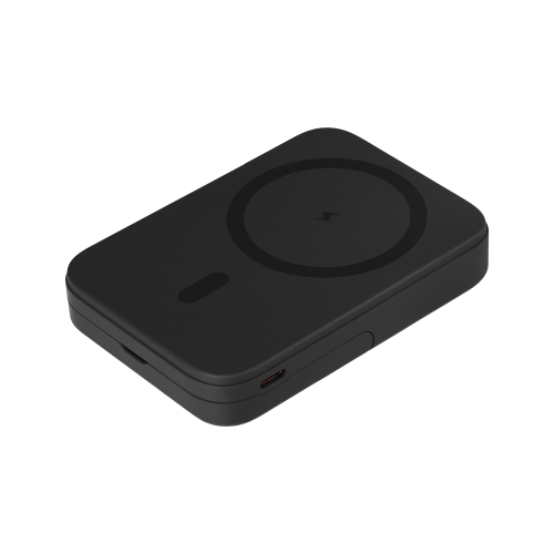 Внешний аккумулятор Union PD 10000mAh с функцией беспроводной зарядки 15W, черный