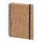 Блокнот XIANKEL A5, пробка, бежевый