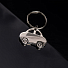Брелок TITAN AUTO; 4,2 x 3 x 0,4 см; металл, серебристый
